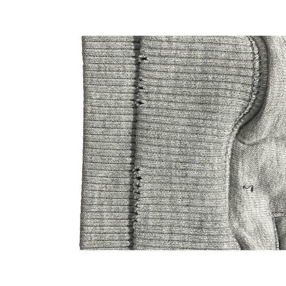 Abercrombie & Fitch Distressed Pullover Hoodie Heather Grey Small - Picture 14 of 14